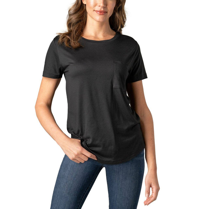 Capsule Pocket Tee-Tops-Anatomy Clothing Boutique in Brenham, Texas