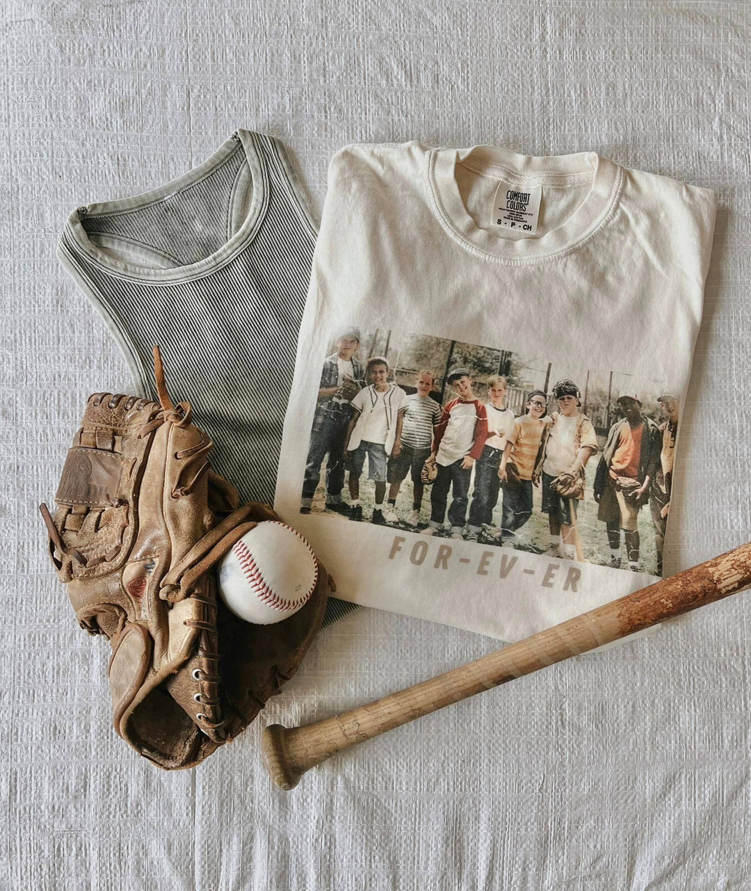 Baseball Graphic Tee- Sandlot " Forever"-Tops-Anatomy Clothing Boutique in Brenham, Texas