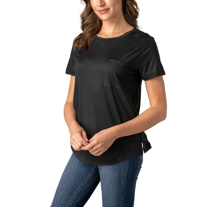 Capsule Pocket Tee-Tops-Anatomy Clothing Boutique in Brenham, Texas