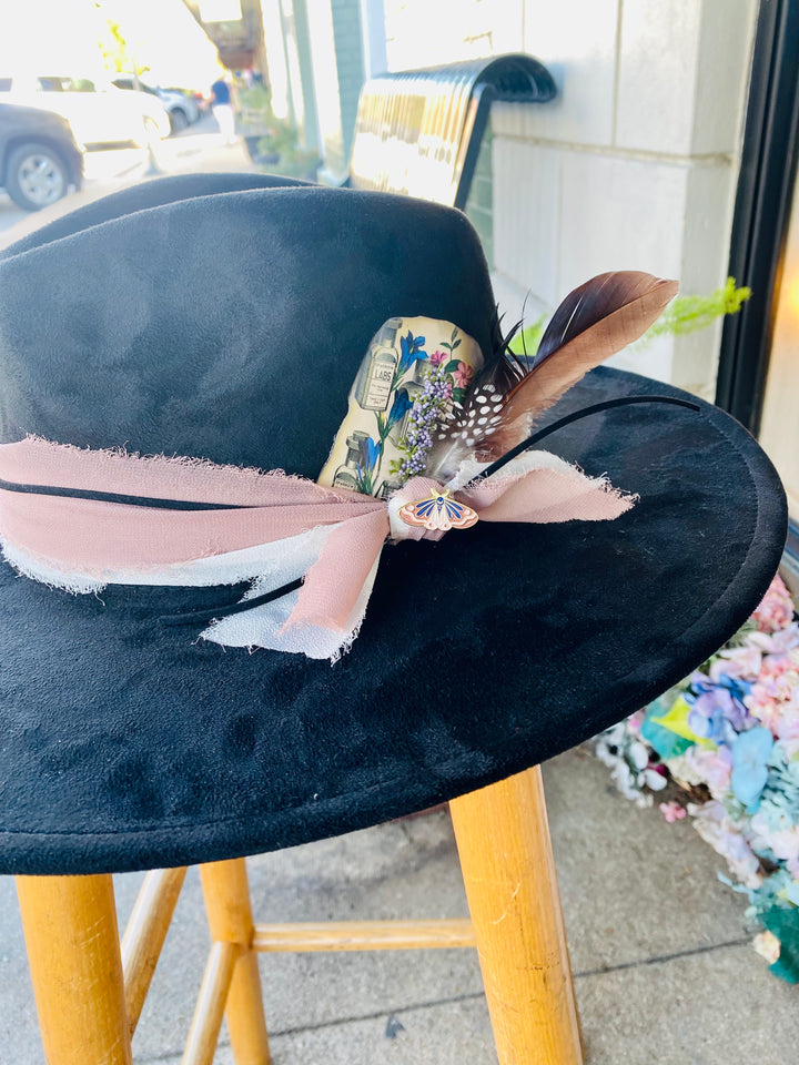 Tay Custom Wide Brim Hat-Accessories-Anatomy Clothing Boutique in Brenham, Texas