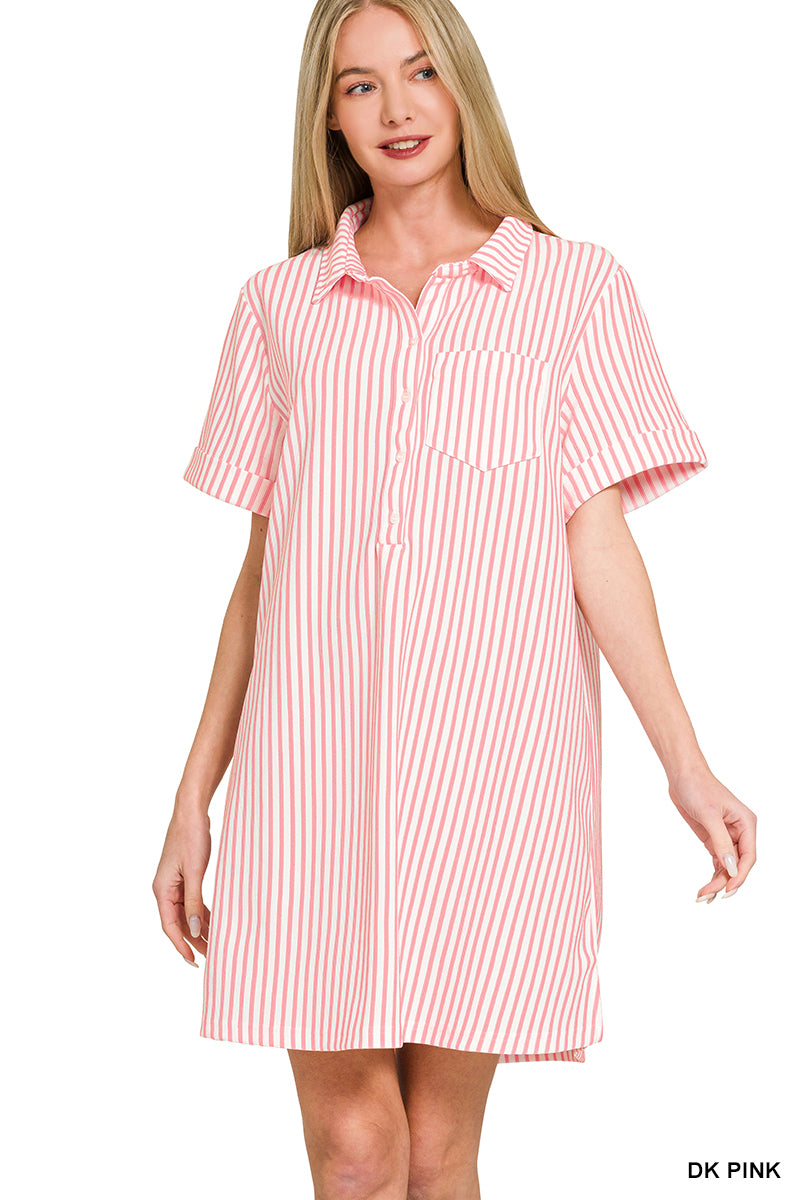 Candy Button Dress-Jumpsuits & Rompers-Anatomy Clothing Boutique in Brenham, Texas