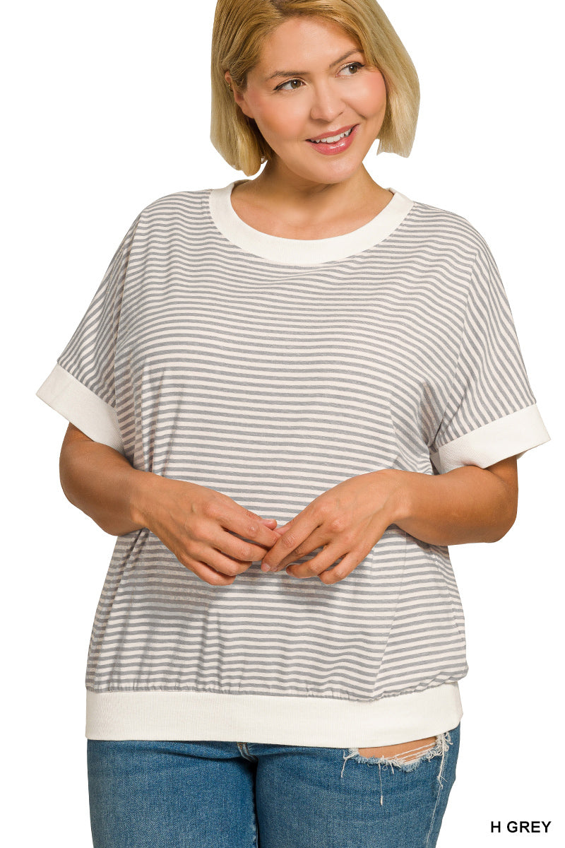 Clean Slate Top [Curvy]-Tops-Anatomy Clothing Boutique in Brenham, Texas
