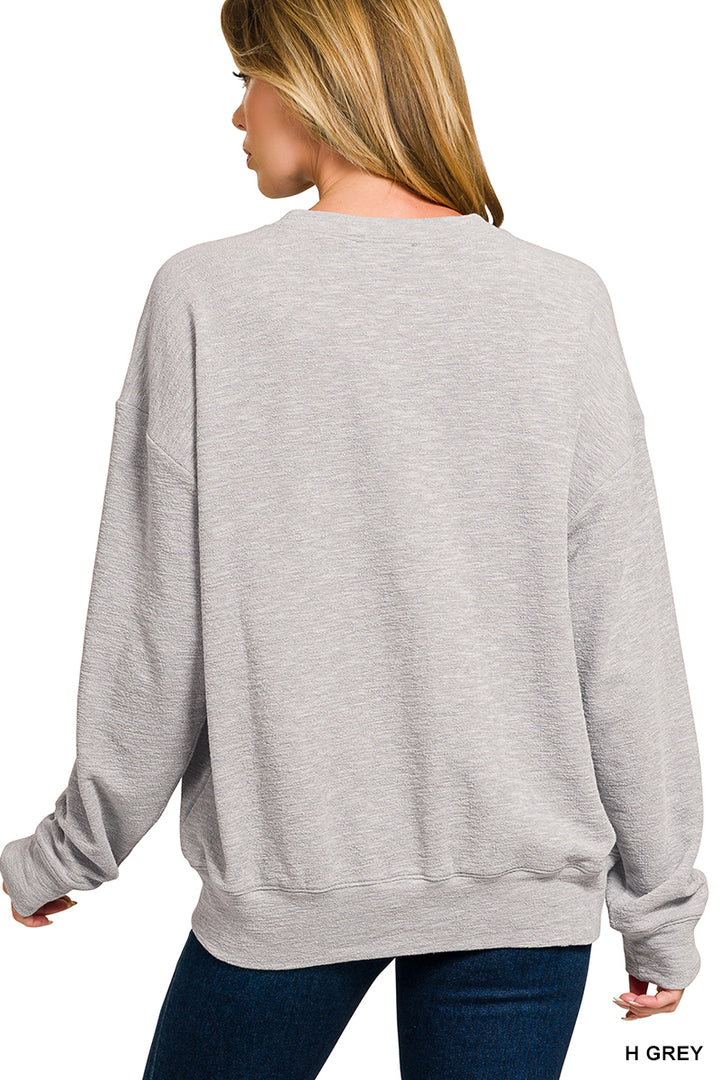 Easy Days Slub Lounge Set-sets-Anatomy Clothing Boutique in Brenham, Texas