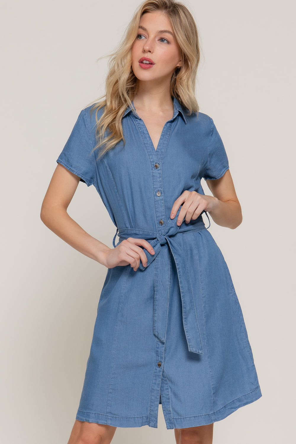 Bluebell Breeze Dress-Dresses-Anatomy Clothing Boutique in Brenham, Texas