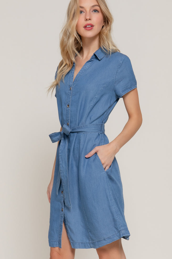 Bluebell Breeze Dress-Dresses-Anatomy Clothing Boutique in Brenham, Texas