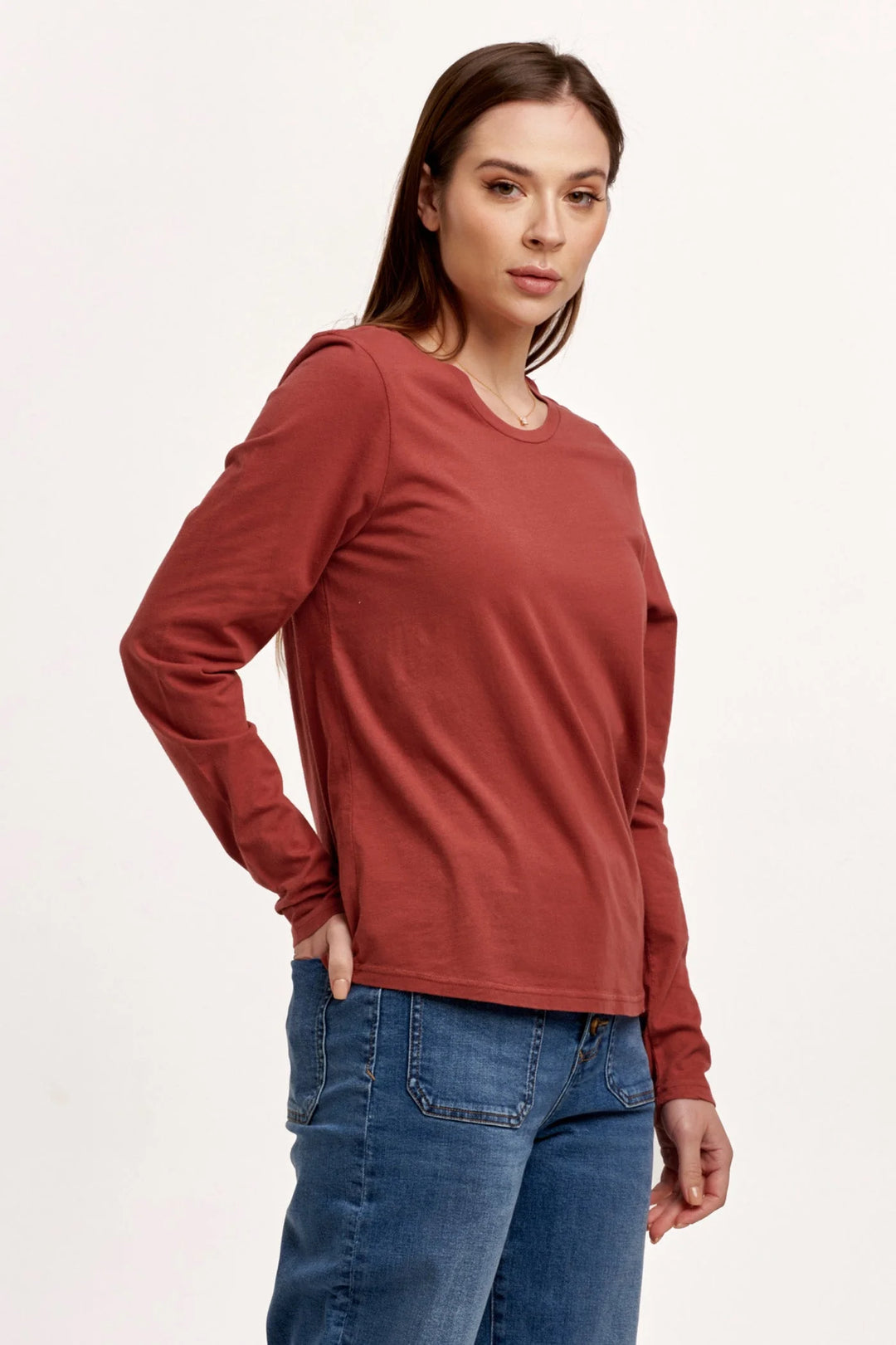 Kathy Long Sleeve Tee DEAR JOHN-Tops-Anatomy Clothing Boutique in Brenham, Texas