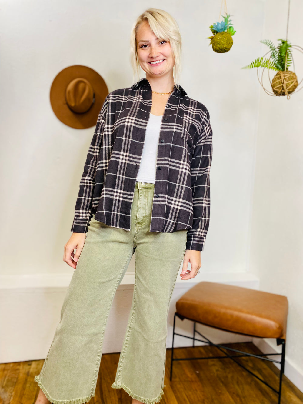 River Plaid Flannel Z SUPPLY-Tops-Anatomy Clothing Boutique in Brenham, Texas