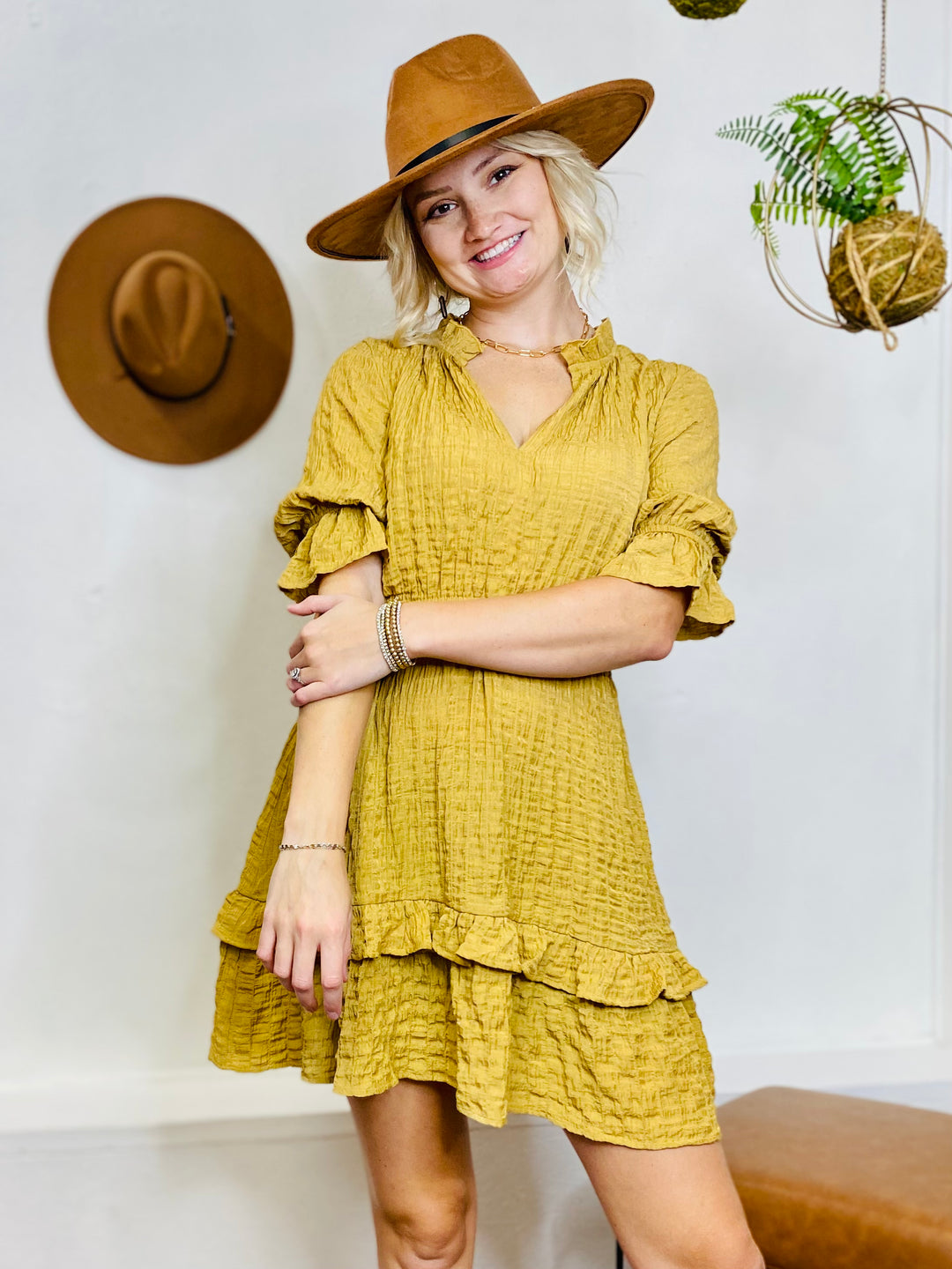 Juliet Honey Gold Dress DEAR JOHN Juliet Honey Gold Dress DEAR JOHN