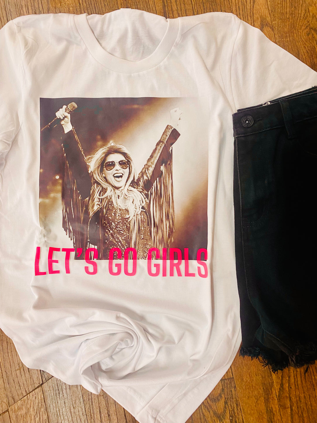 Lets Go Girls Graphic Tee-Tops-Anatomy Clothing Boutique in Brenham, Texas