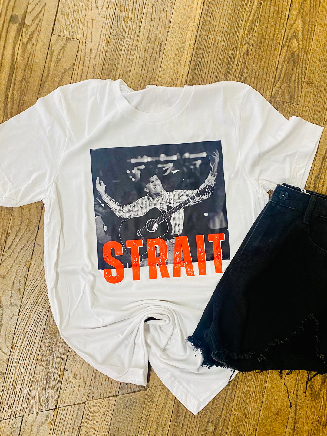 Strait Graphic Tee-Tops-Anatomy Clothing Boutique in Brenham, Texas