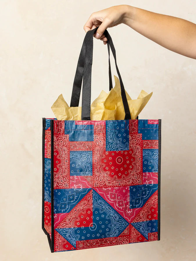 Bandana Happy Bag NATURAL LIFE-Accessories-Anatomy Clothing Boutique in Brenham, Texas
