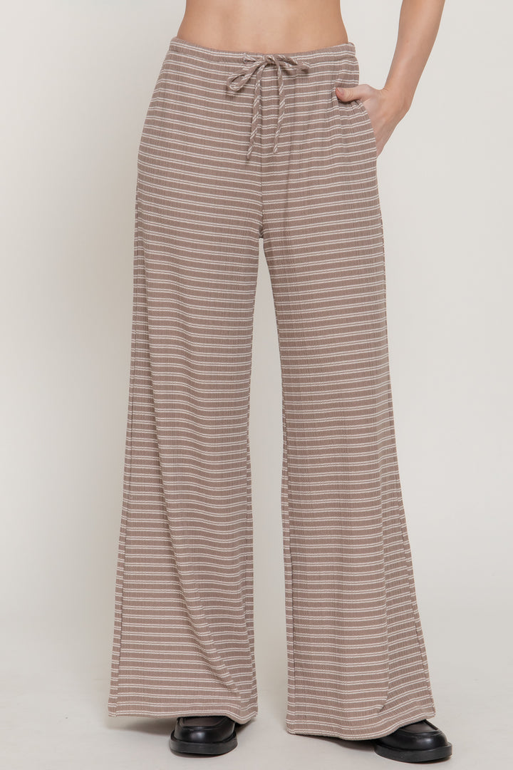 Latte Line Pants-Bottoms and Jeans-Anatomy Clothing Boutique in Brenham, Texas