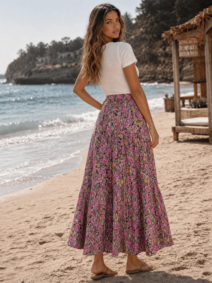 Wildflower Tiered Maxi Skirt