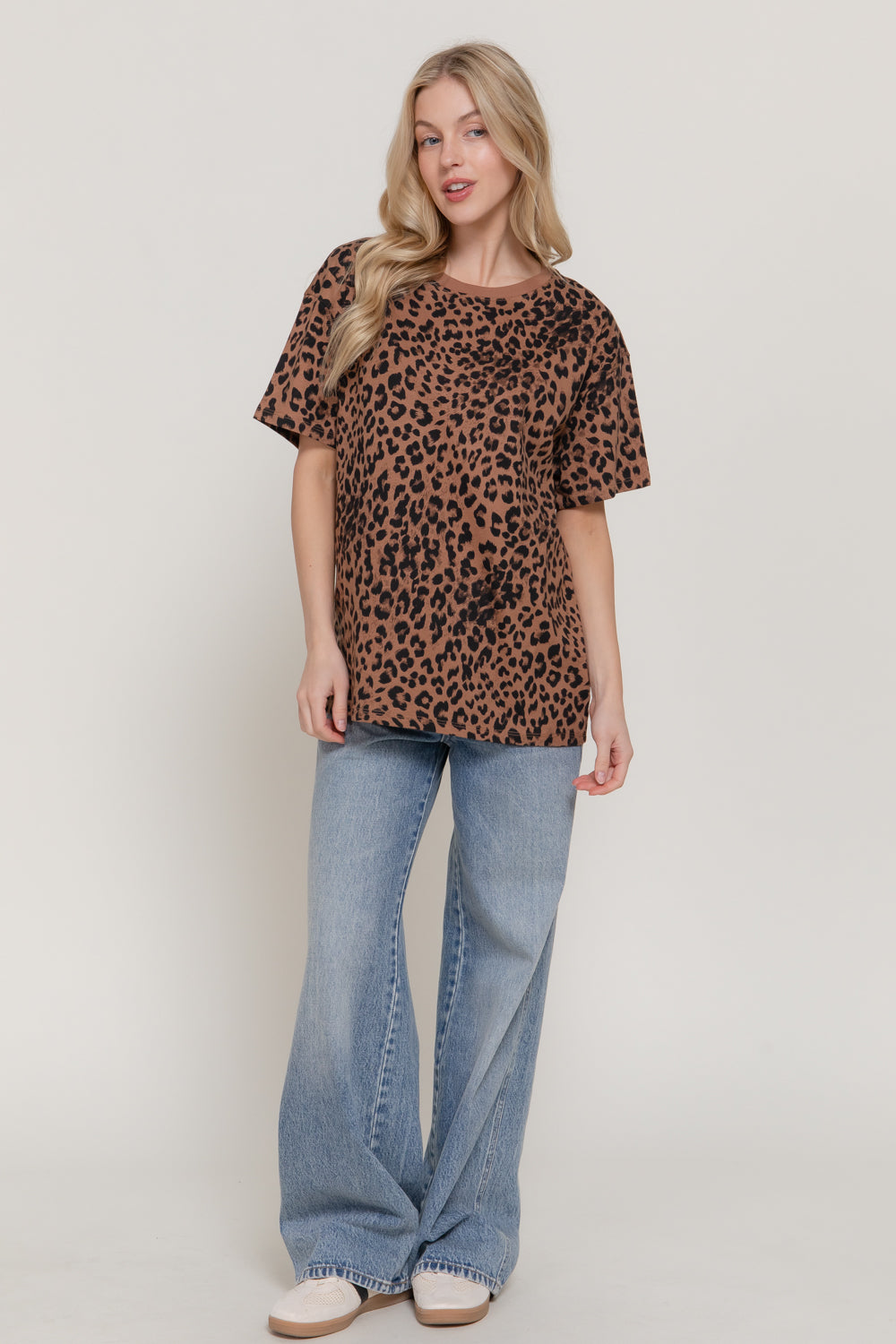 Alley Cat Tee - Brown