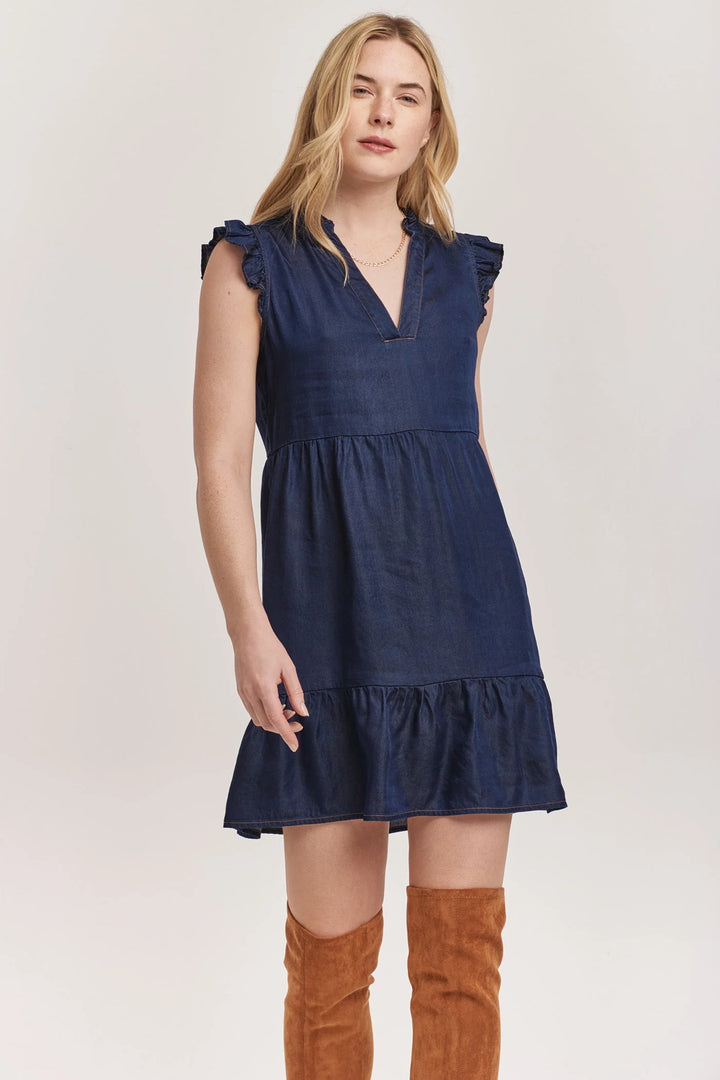 Berenice Denim Tercel Dress DEAR JOHN-Dresses-Anatomy Clothing Boutique in Brenham, Texas