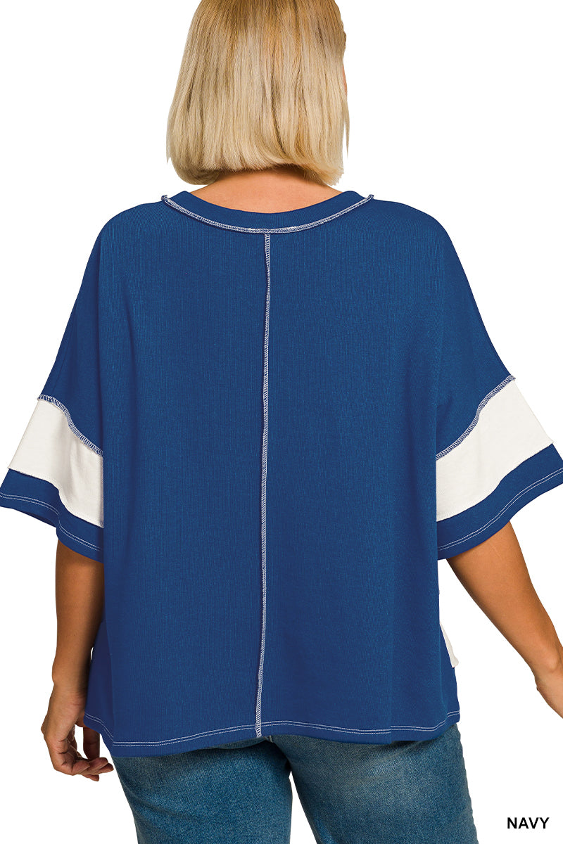 Coney Island Top [Curvy]-Tops-Anatomy Clothing Boutique in Brenham, Texas