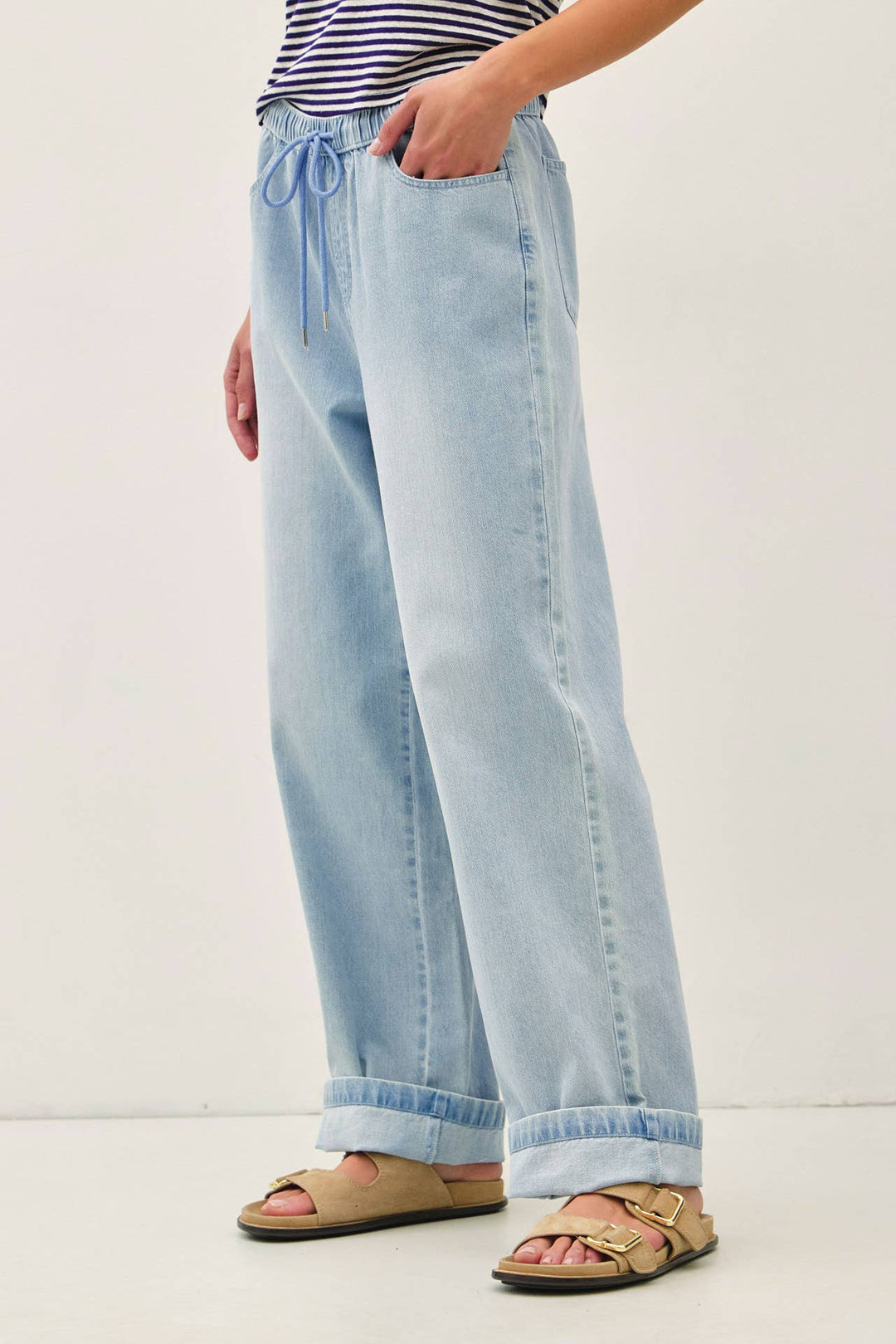 Daylight Drift Pull On Pants-Bottoms and Jeans-Anatomy Clothing Boutique in Brenham, Texas