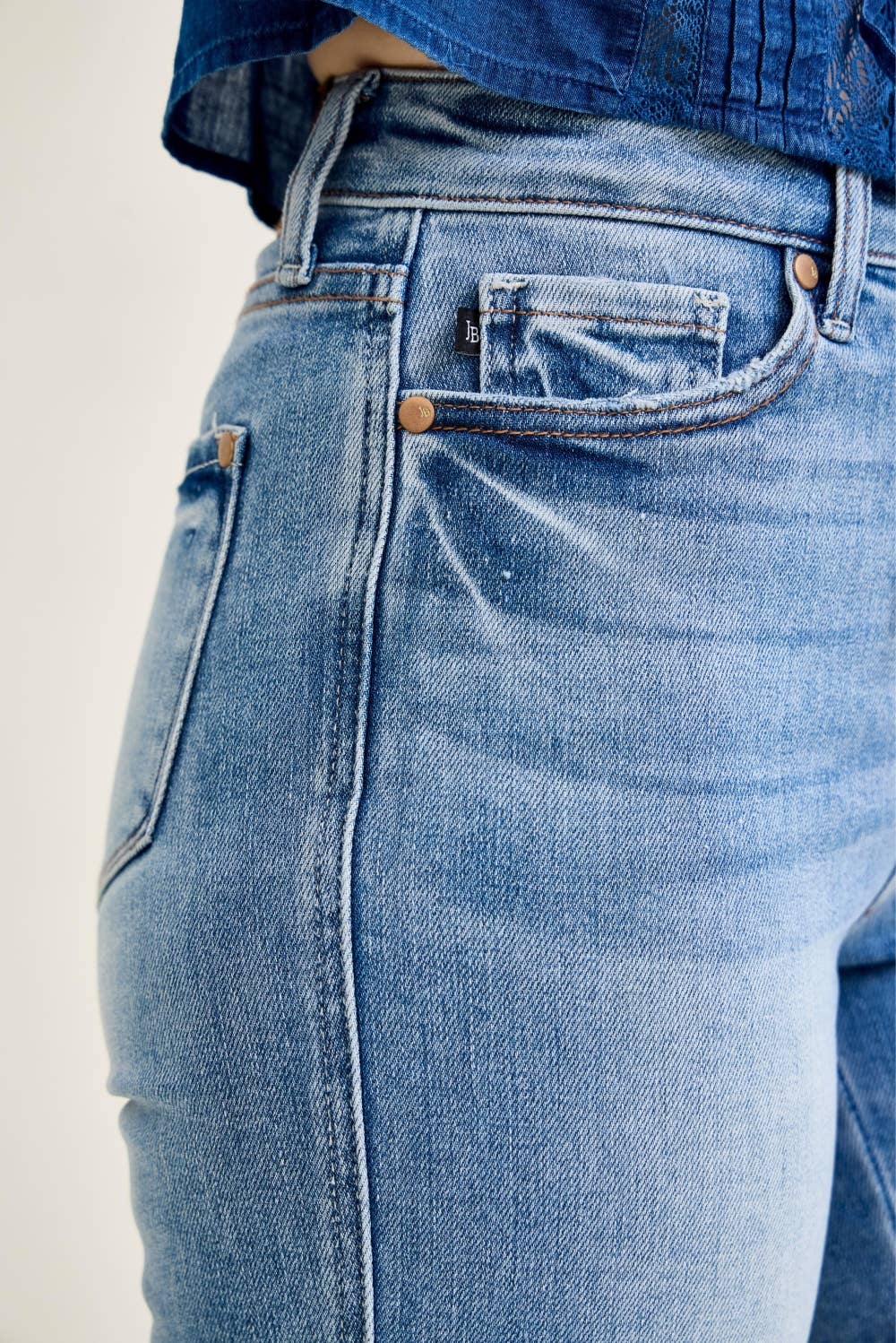 Smooth Moves Straight Jeans JUDY BLUE-Bottoms and Jeans-Anatomy Clothing Boutique in Brenham, Texas