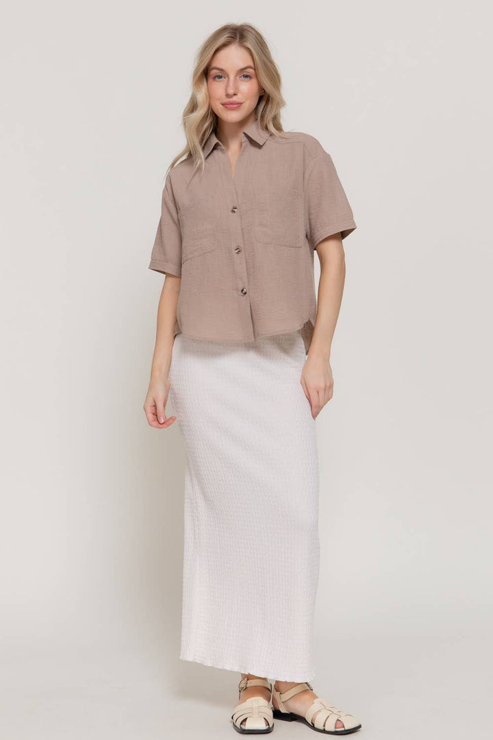 The Alchemy Button Up Top