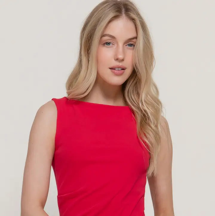 Midnight Muse Top - Red-Tops-Anatomy Clothing Boutique in Brenham, Texas