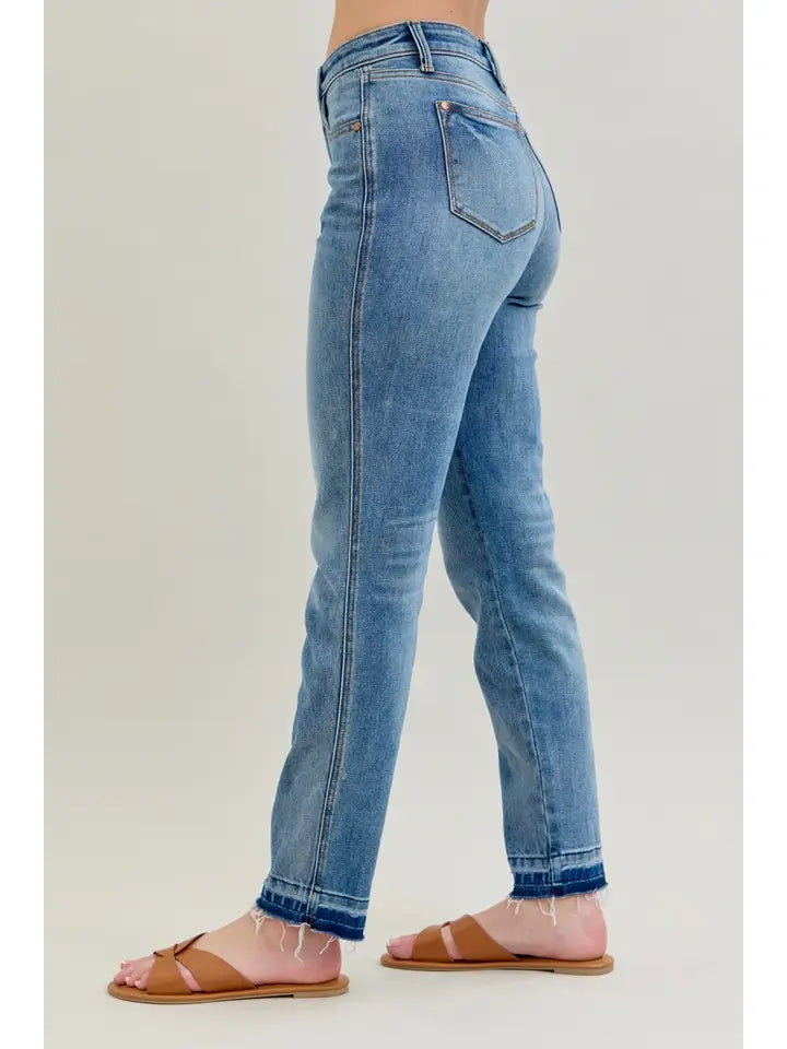 Rigid Boyfriend Jean JUDY BLUE-Bottoms and Jeans-Anatomy Clothing Boutique in Brenham, Texas