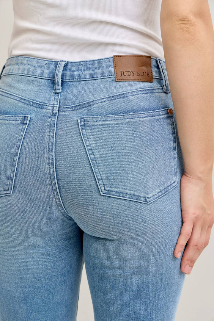 Easy Rider Bootcut Jeans JUDY BLUE-Bottoms and Jeans-Anatomy Clothing Boutique in Brenham, Texas