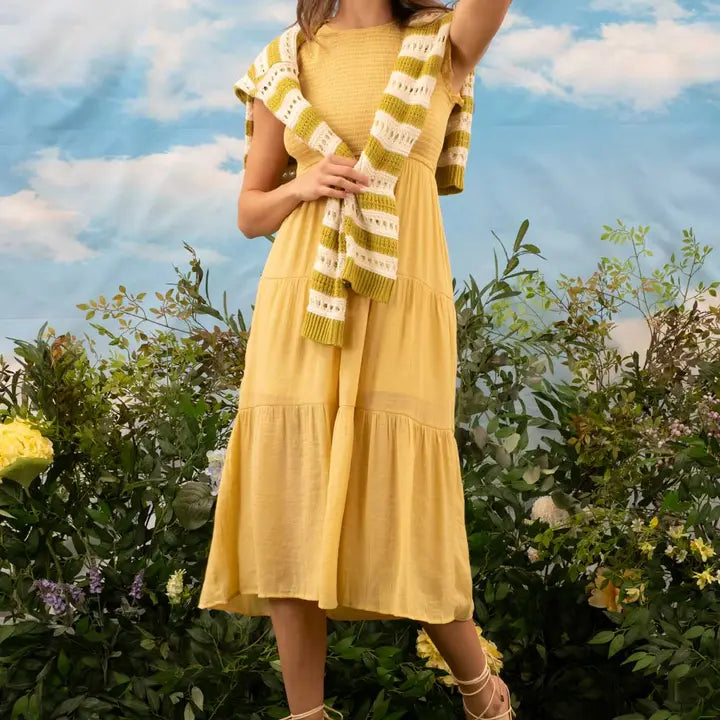 Golden Hour Yellow Midi Dress | Anatomy Clothing Co Anatomy Clothing Boutique Golden Hour Yellow Midi Dress | Anatomy Clothing Co Anatomy Clothing Boutique