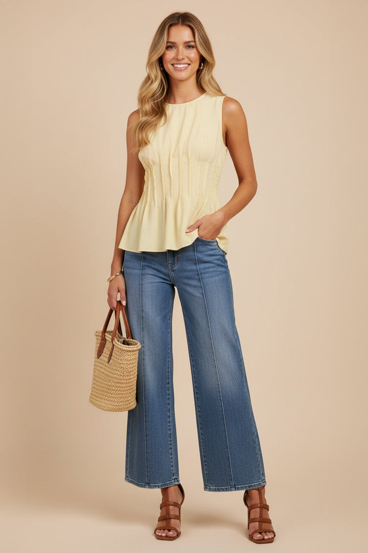Sunny Daydream Top-Tops-Anatomy Clothing Boutique in Brenham, Texas