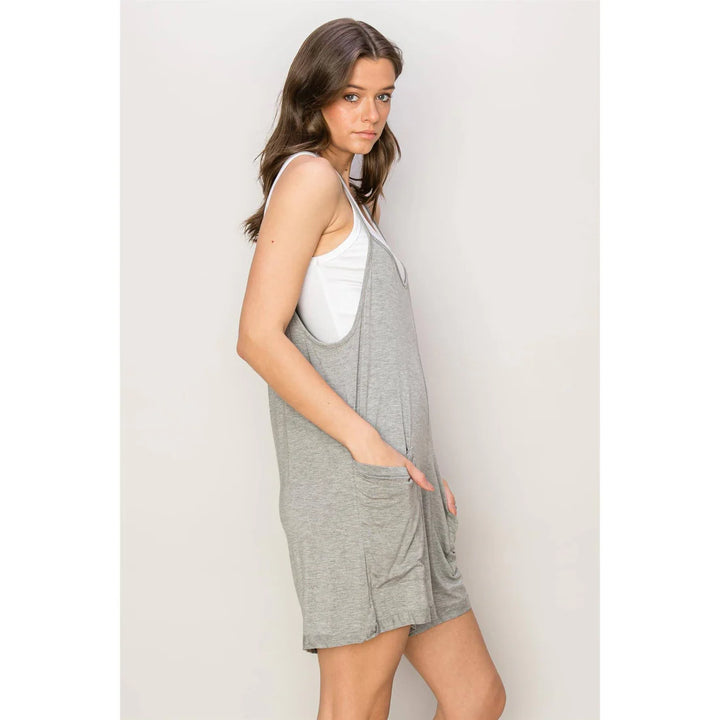 Hotshot Shorts Romper-Jumpsuits & Rompers-Anatomy Clothing Boutique in Brenham, Texas