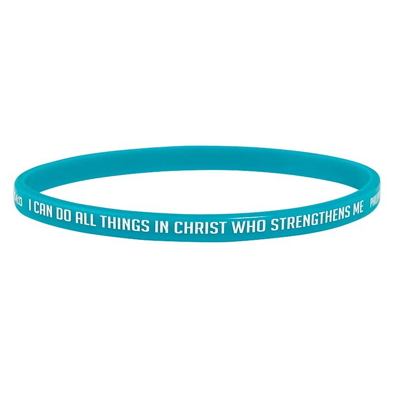 Silicone Bracelet Scripture Verses 4pk-Anatomy Clothing Boutique in Brenham, Texas