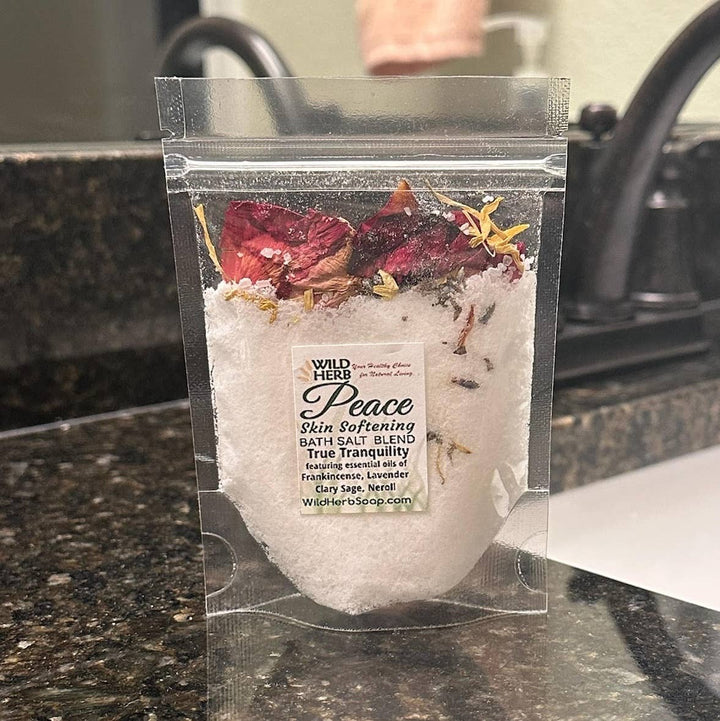 Skin Softening Essential Oils Bath Salt-Accessories-Anatomy Clothing Boutique in Brenham, Texas