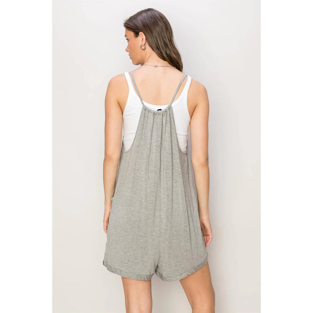 Hotshot Shorts Romper-Jumpsuits & Rompers-Anatomy Clothing Boutique in Brenham, Texas