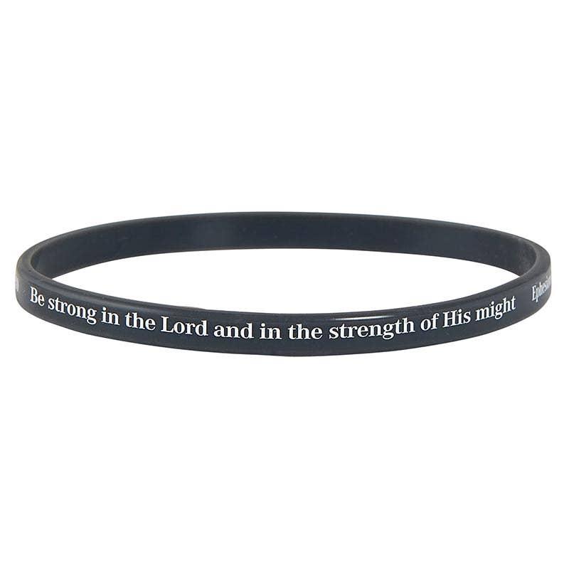 Silicone Bracelet Scripture Verses 4pk-Anatomy Clothing Boutique in Brenham, Texas