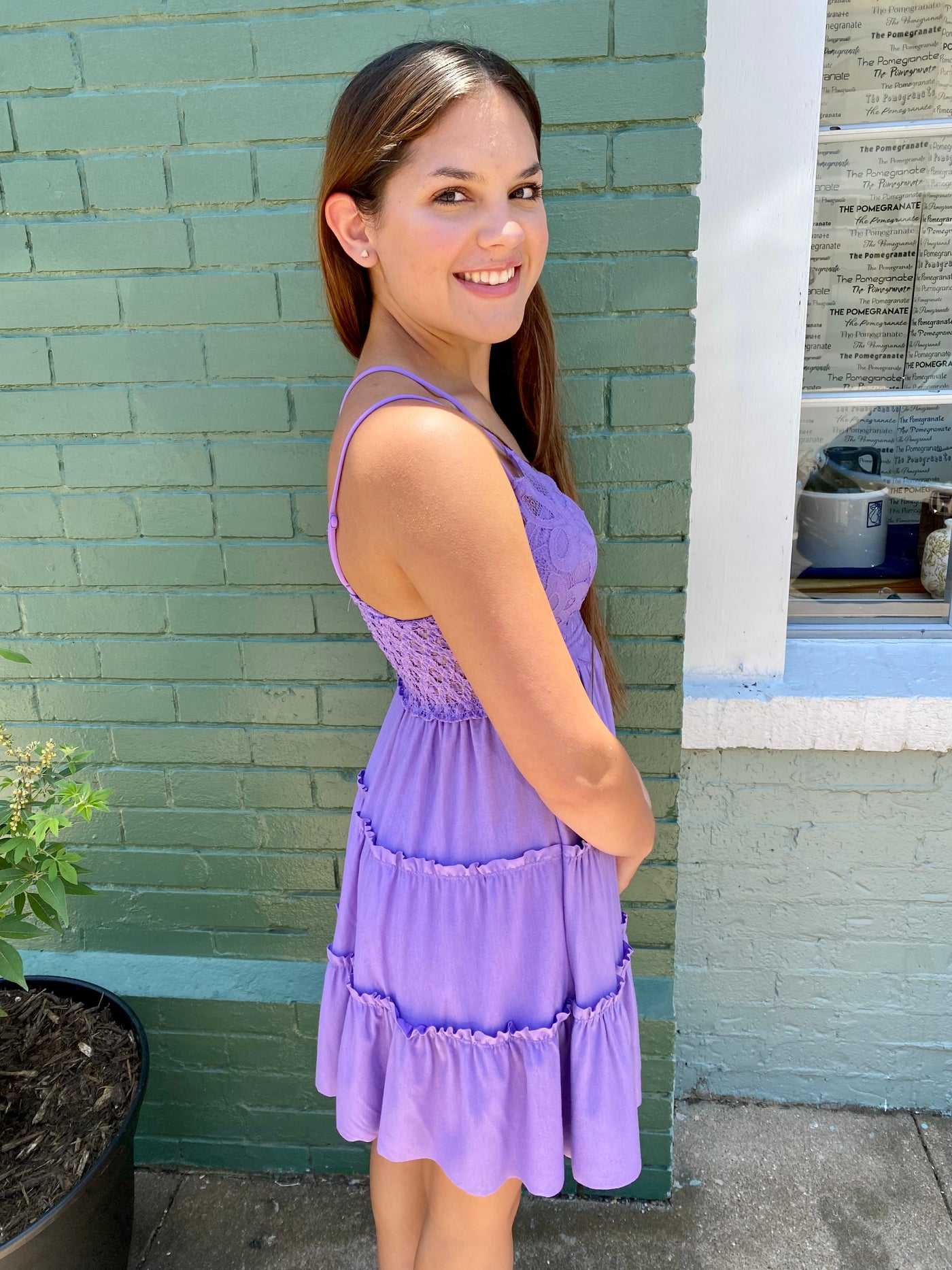 Kate Crochet Lace Dress Tunic-Dresses-Anatomy Clothing Boutique in Brenham, Texas