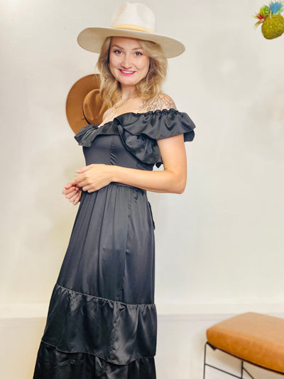 Mercy Multiway Black Dress KINDOM-Dresses-Anatomy Clothing Boutique in Brenham, Texas