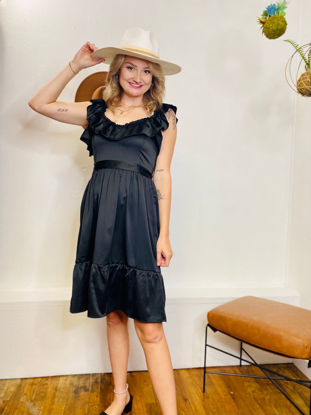 Mercy Multiway Black Dress KINDOM-Dresses-Anatomy Clothing Boutique in Brenham, Texas