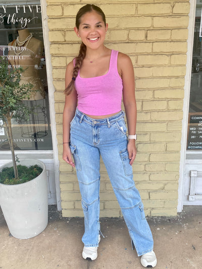 Hudson Cargo Pants DEAR JOHN-Bottoms and Jeans-Anatomy Clothing Boutique in Brenham, Texas
