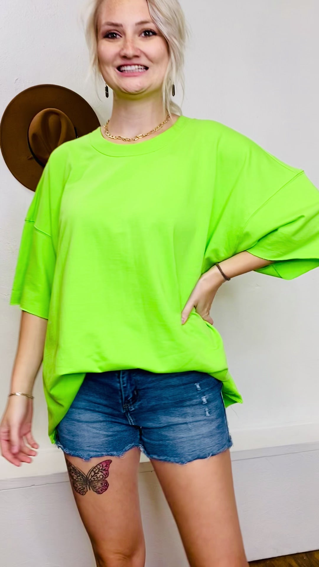 French Terry Top - Green