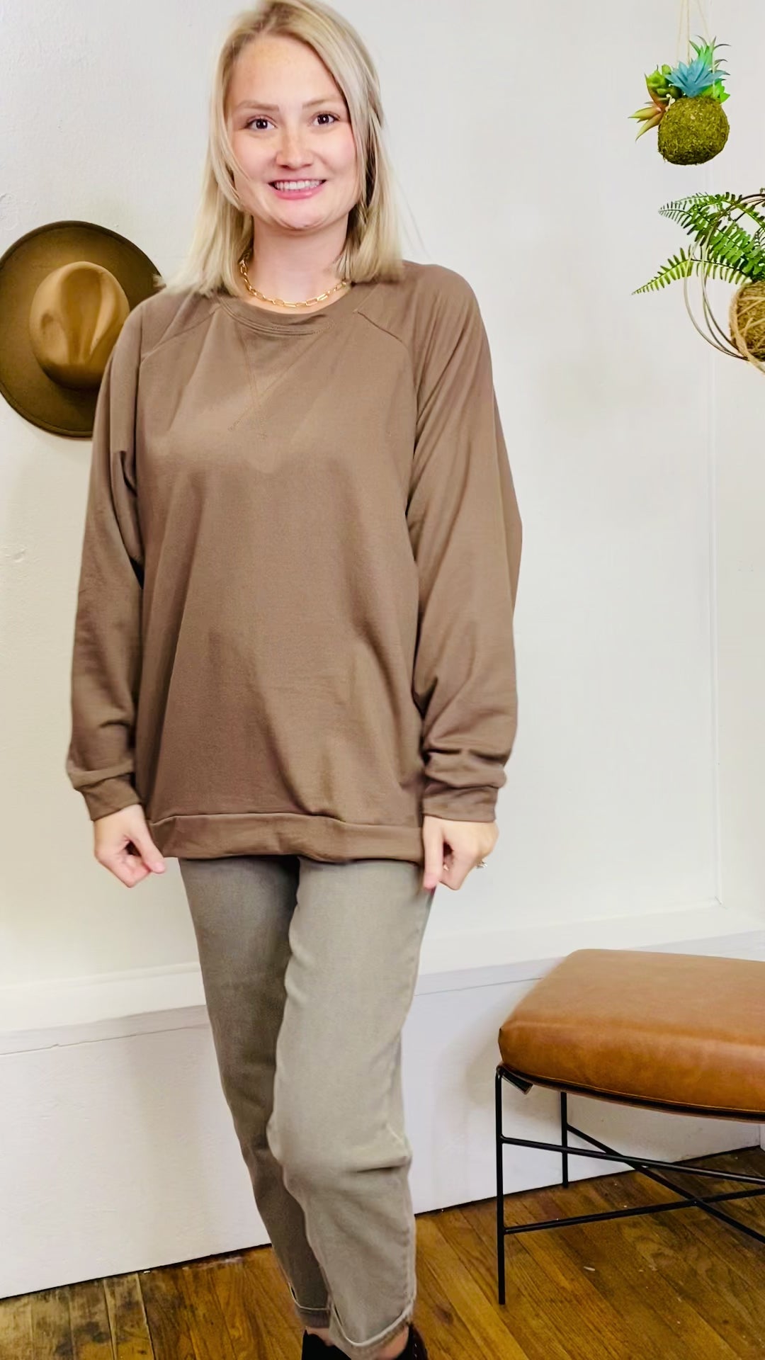 Best of You Pullover Sweater - Mocha