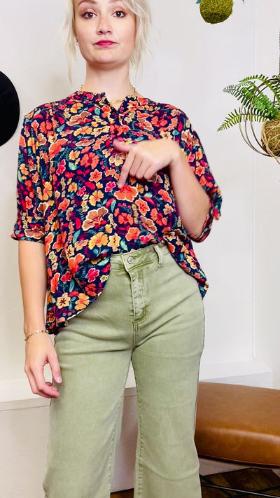 Pasha Placket Top DEAR JOHN