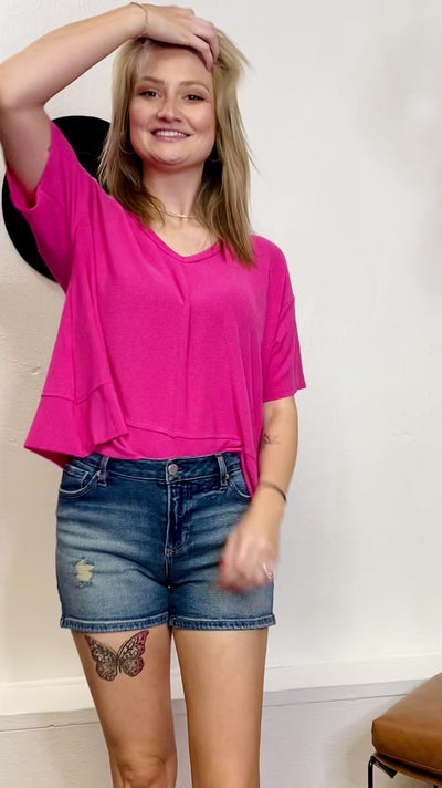 Dolan Hacci Tee - Magenta