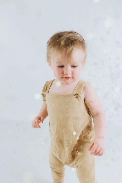 Peter Dungaree Overalls - Honeycomb-Baby Romper-Anatomy Clothing Boutique in Brenham, Texas