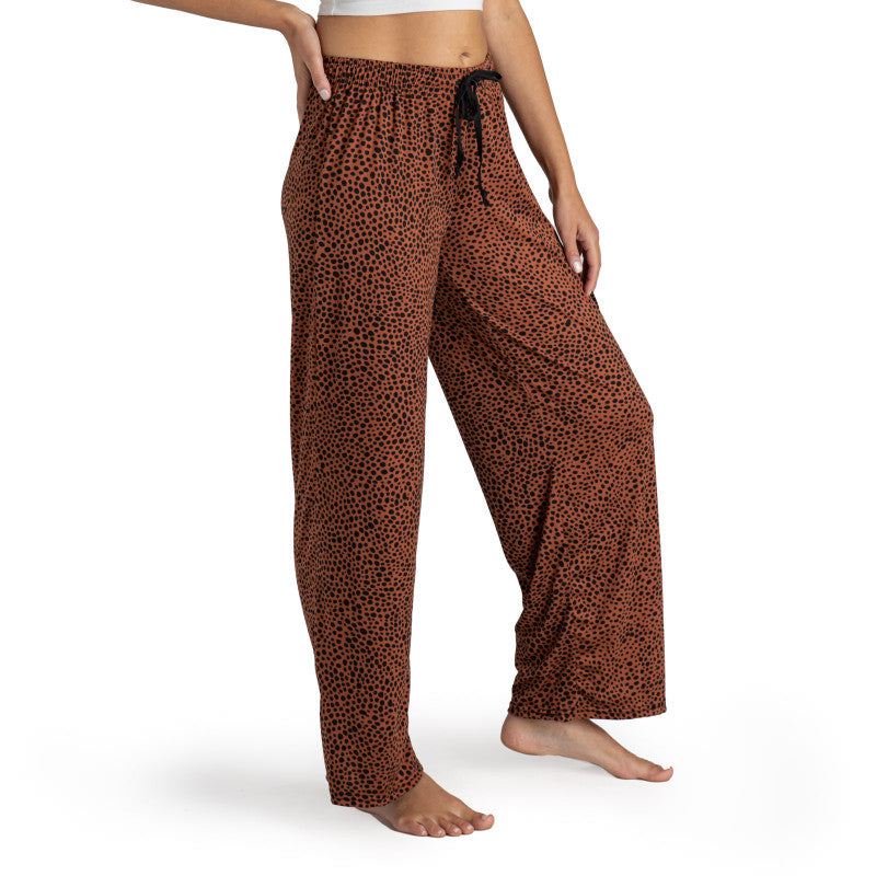 Lounge Pants HELLO MELLO - Wild Night In-Bottoms and Jeans-Anatomy Clothing Boutique in Brenham, Texas
