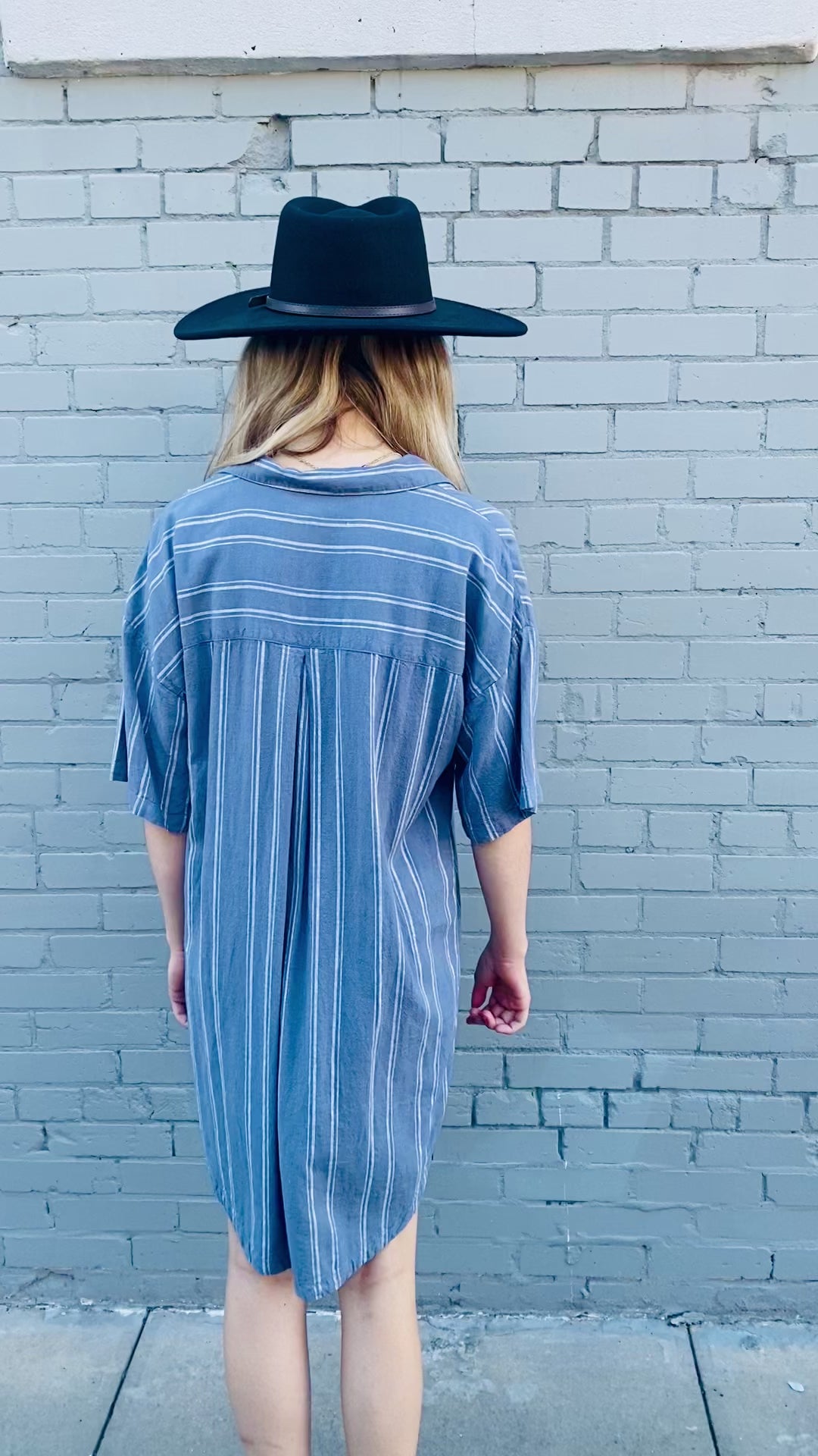 James Easy Striped Dress Z SUPPLY