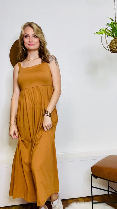 Marina Maxi Dress Z SUPPLY - Spice