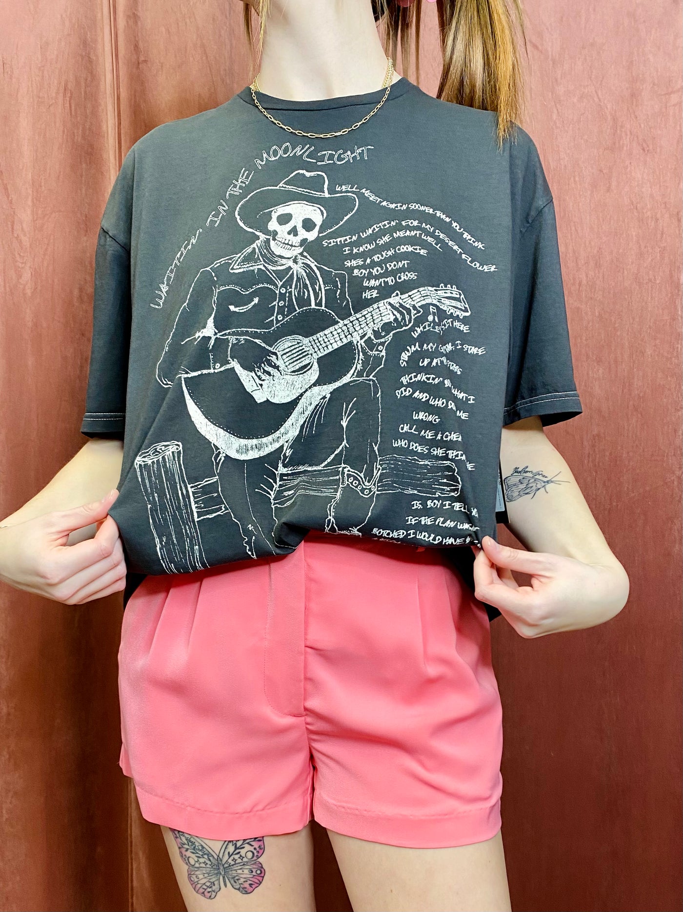 Lucy Pink Shorts Z SUPPLY-Tops-Anatomy Clothing Boutique in Brenham, Texas