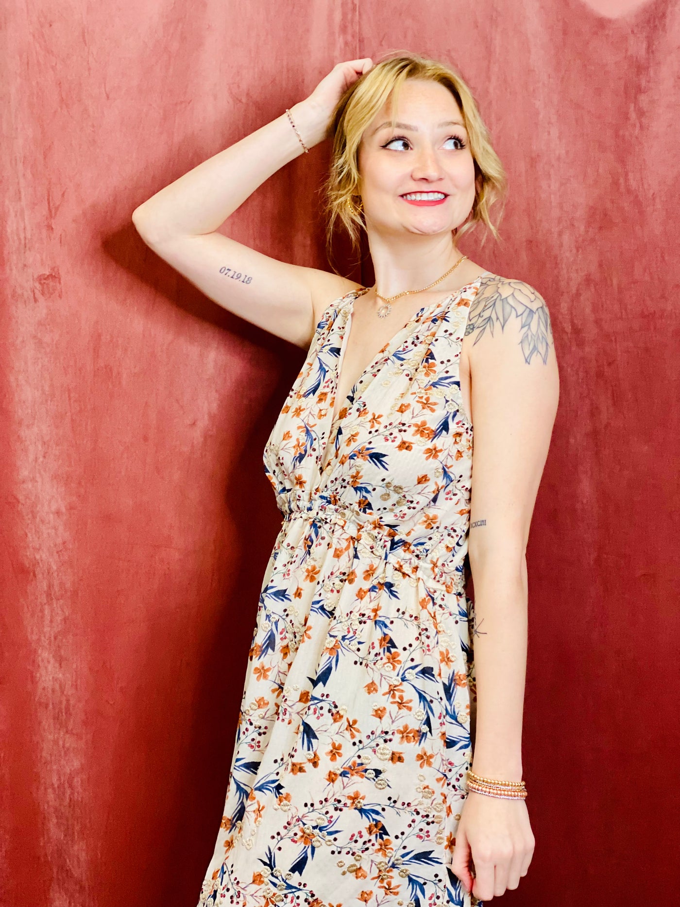 Sarah Spring Maxi DEAR JOHN-Dresses-Anatomy Clothing Boutique in Brenham, Texas