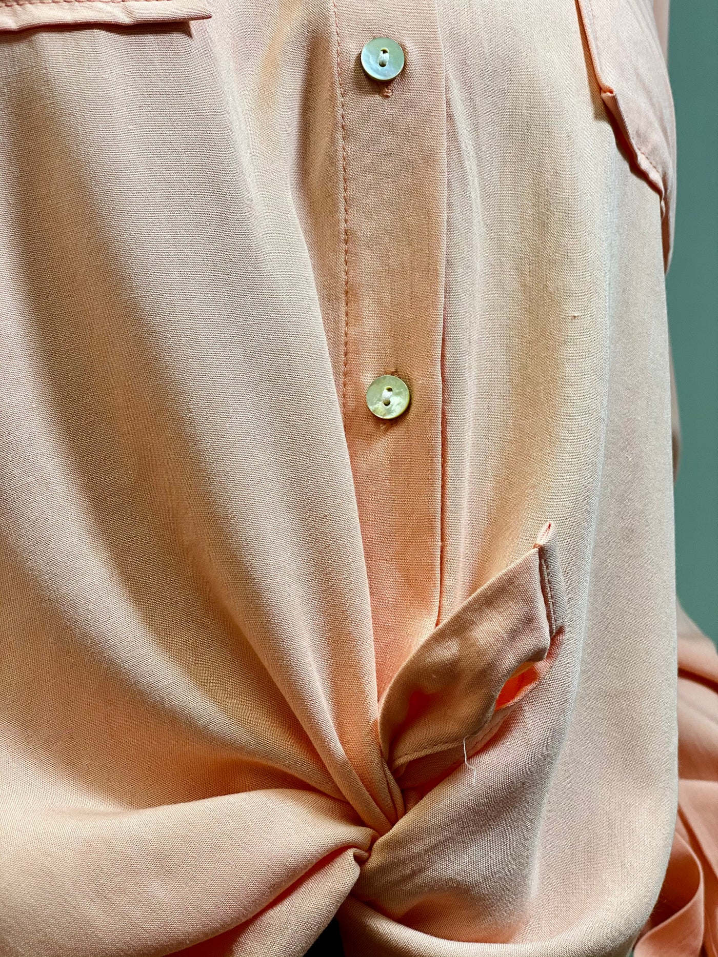 Arianna Blouse DEAR JOHN - Apricot Blush-Tops-Anatomy Clothing Boutique in Brenham, Texas