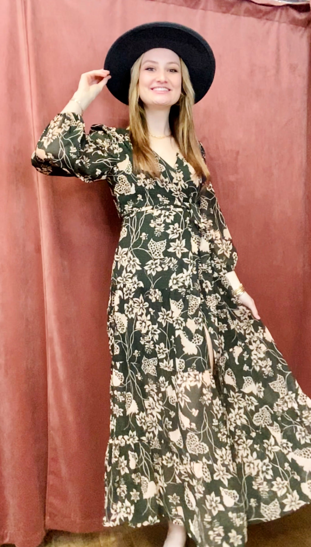 patrons of peace floral maxi dress Patrons of Peace