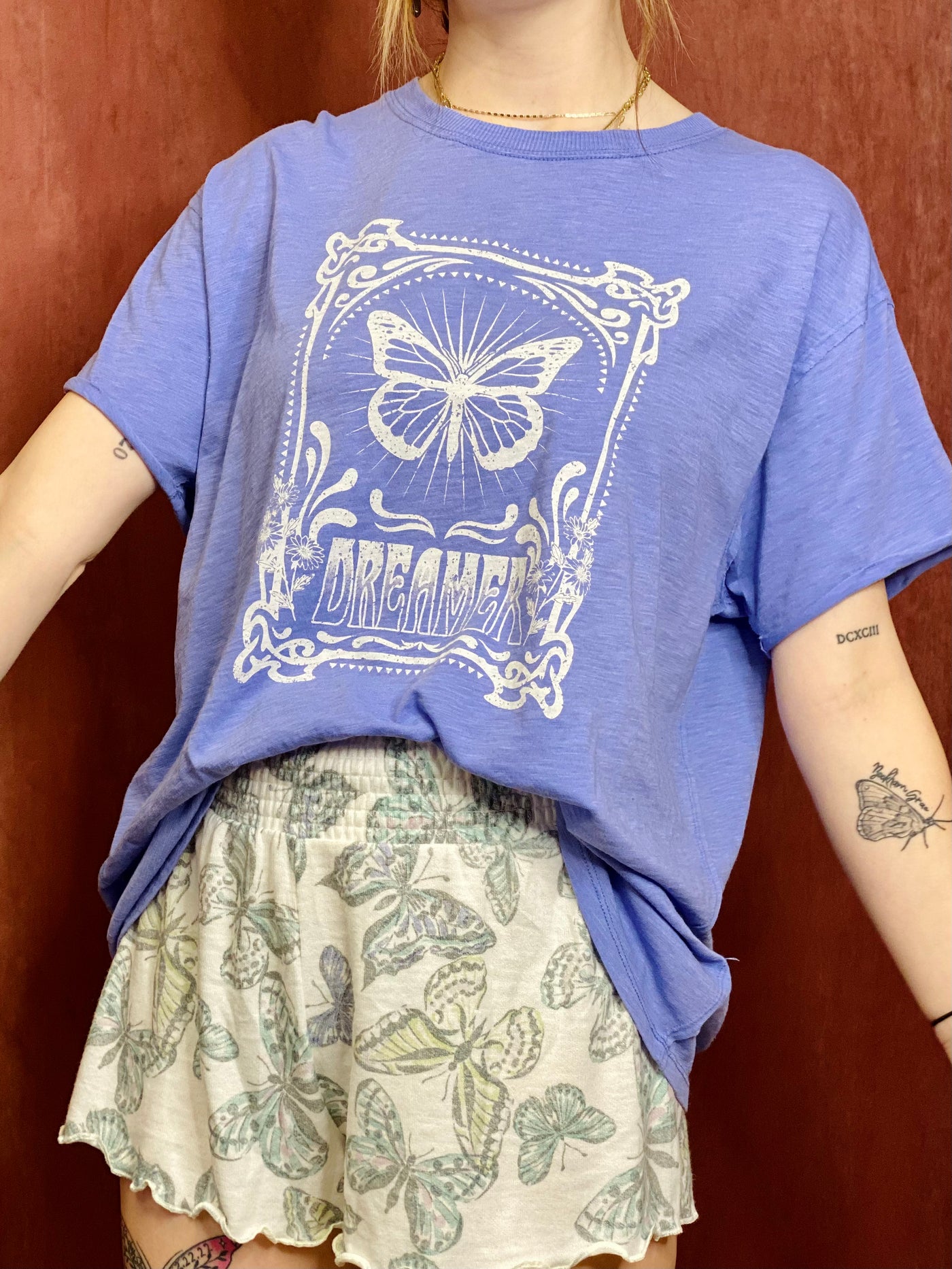 Oversized Dreamer Tee Z SUPPLY-Tops-Anatomy Clothing Boutique in Brenham, Texas